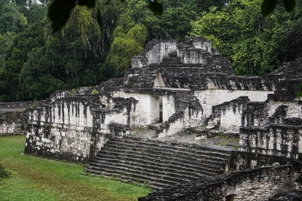 the Mayan ruins of Tikal