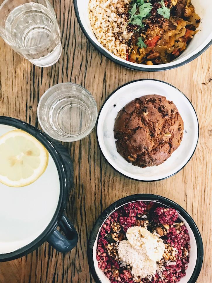 Delicious bowls of goodness at Wild and the Moon in Paris