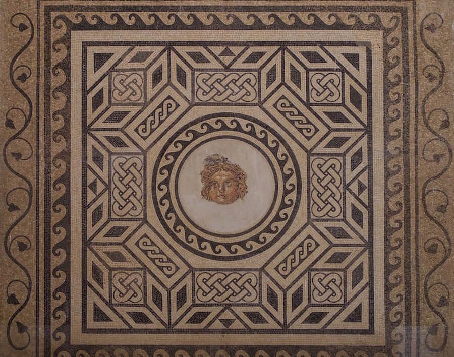 hall of mosaics, cordoba spain