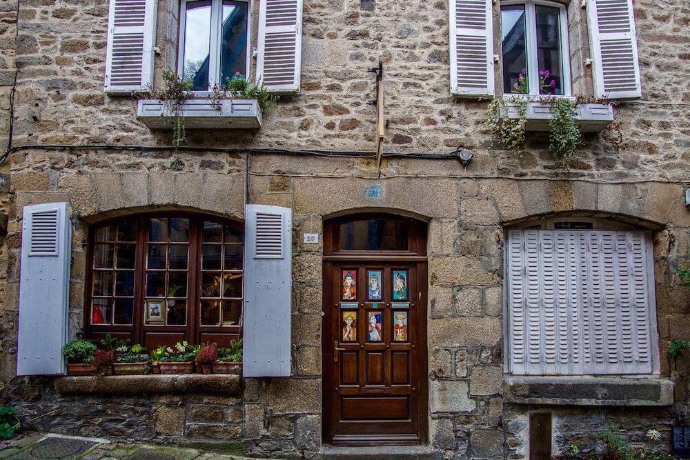 Dinan doorway, France