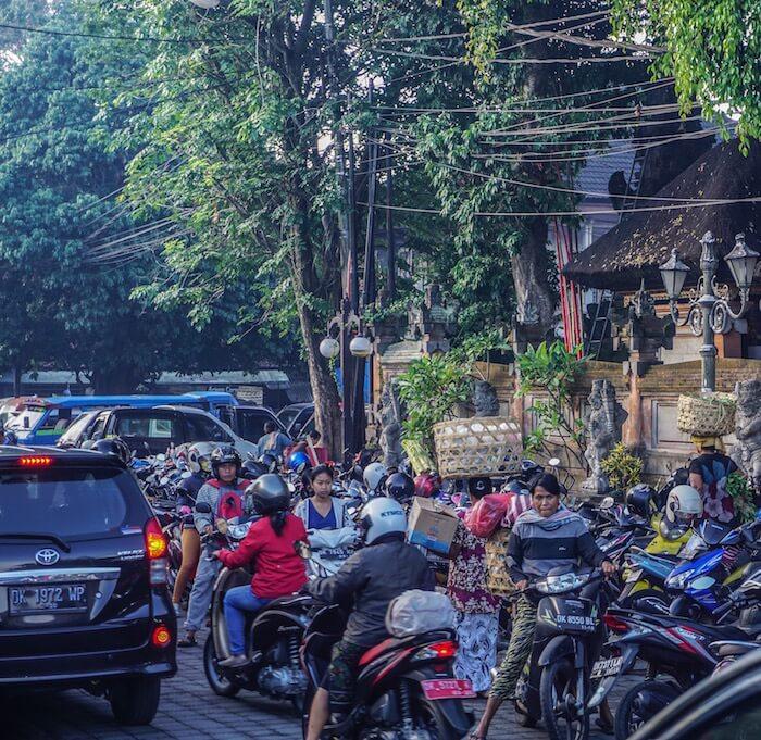 Attitude +travel: Ubud's jammed streets
