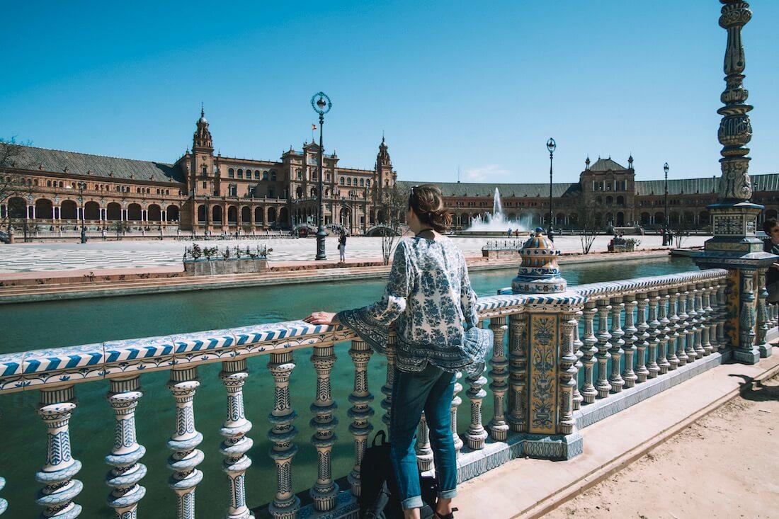 Seville in 2 days: Plaza de España