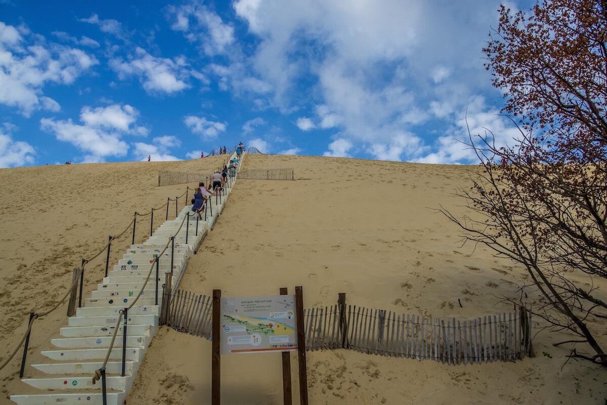 Climb the 168 stairs up the Dune du Pilat