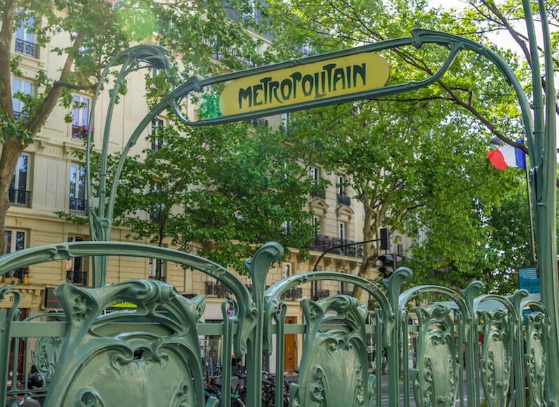 You need a Paris metro ticket to ride the metro