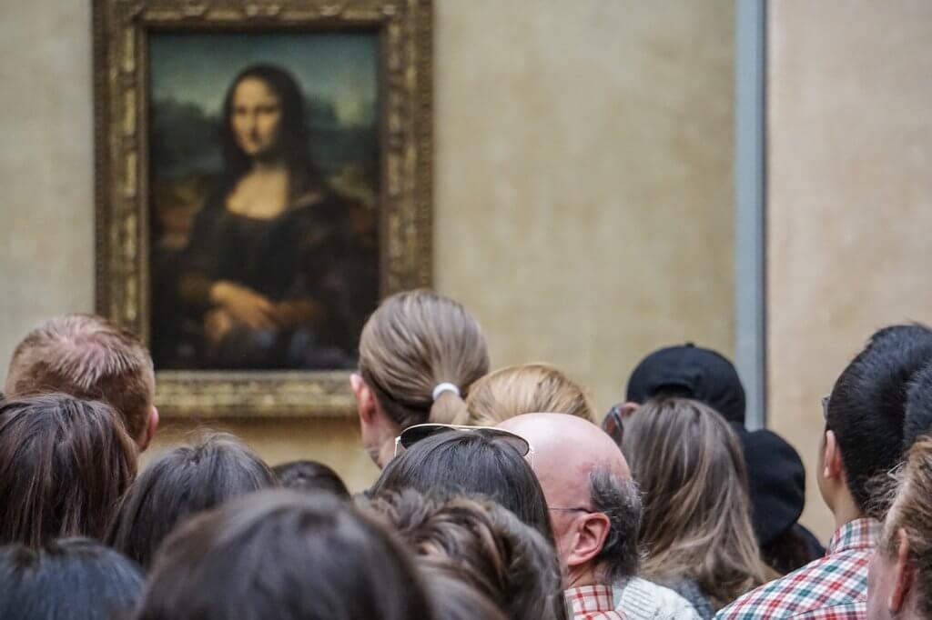 summer in Paris and the Mona Lisa