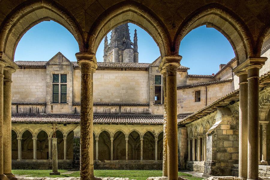 Cloisters in St Emilion France
