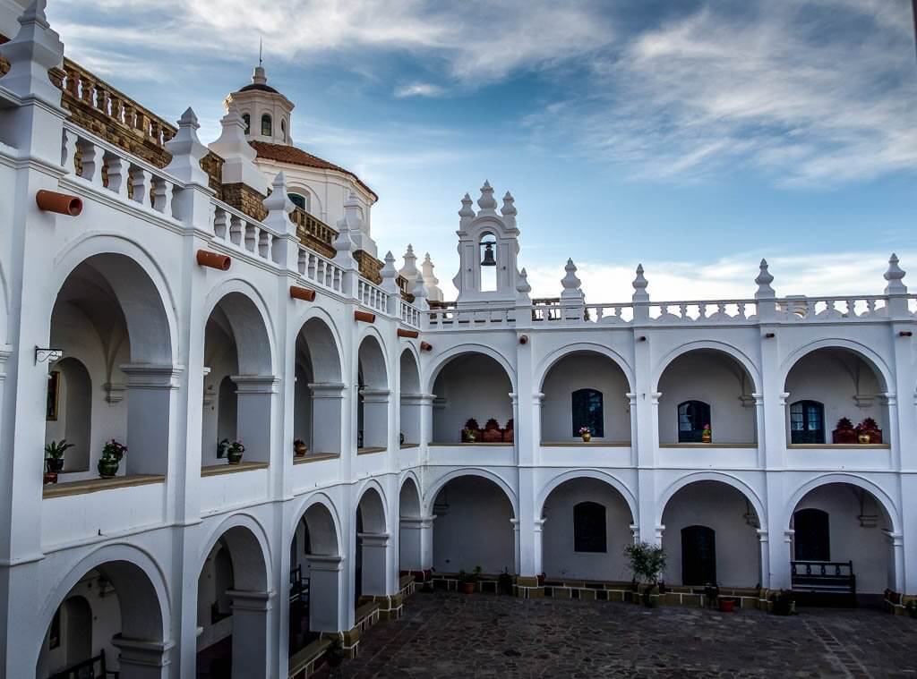 South America Travel Route: the white city of Sucre