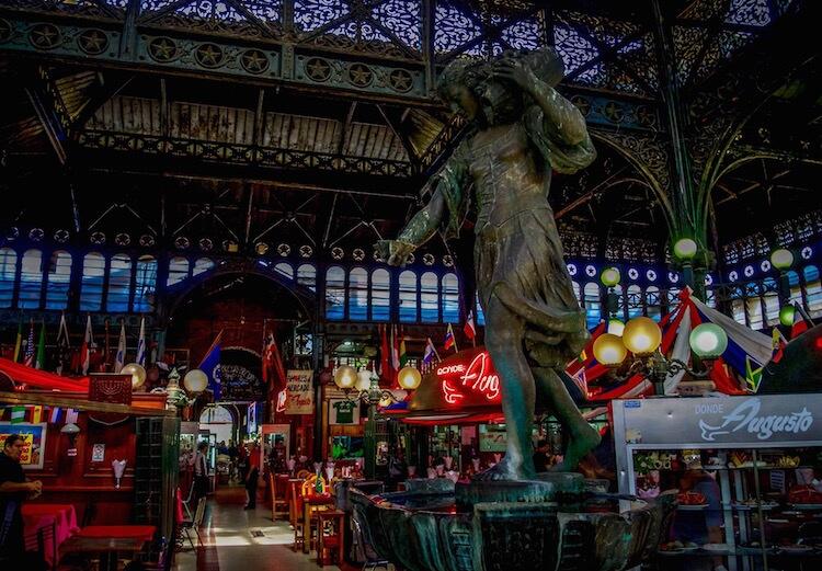 things to do in Santiago Chile - visit the Mercado Central