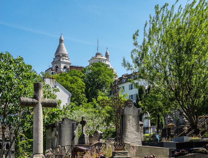 Montmartre in Paris has a little cemetery called St Vincent