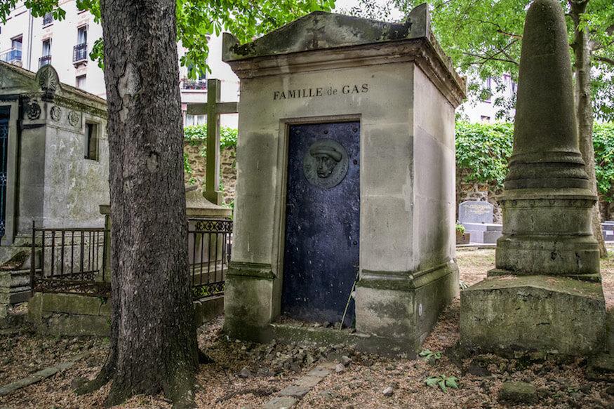Things to do in Montmartre: visit the Montmartre Cemetary, and de Gas tomb