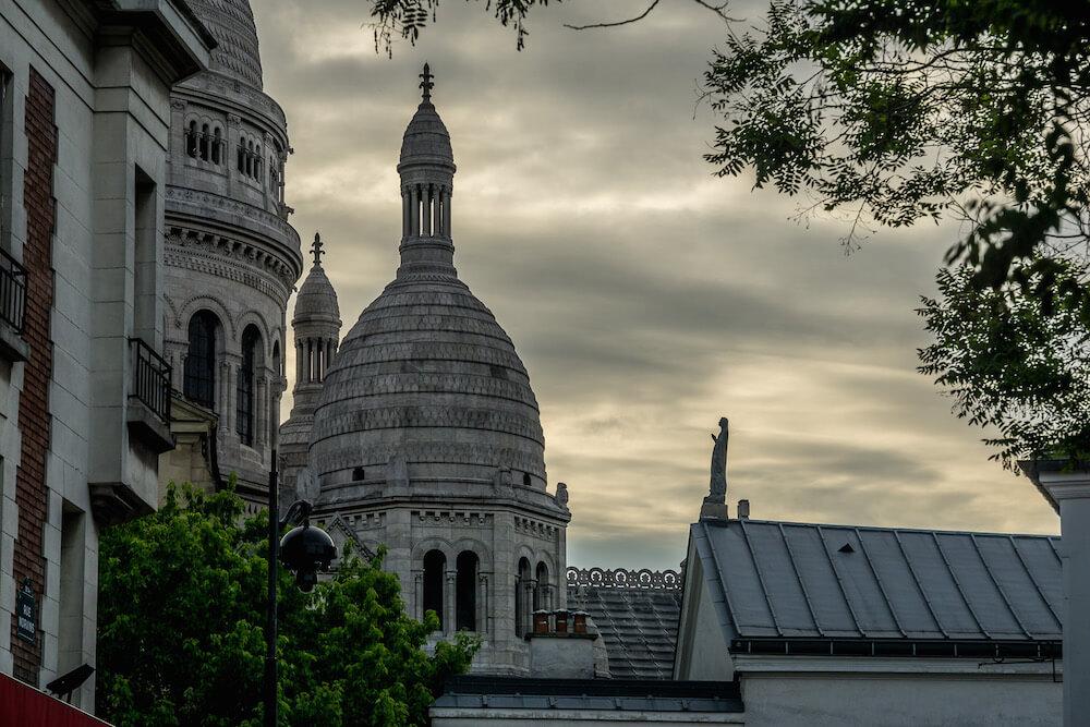 Sacre Coeur in the early morning light