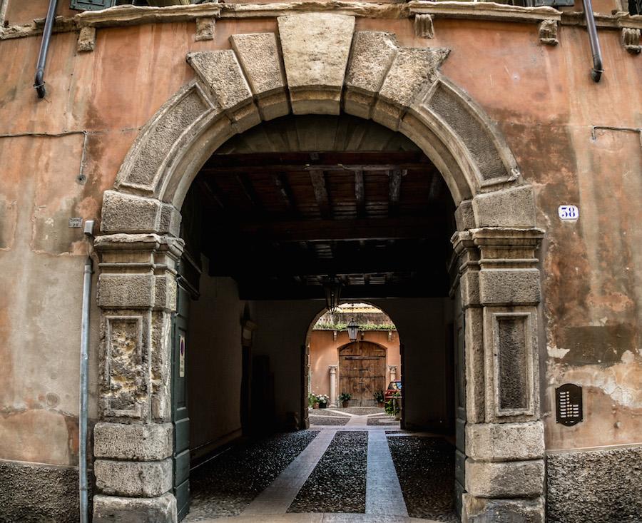 what to see in Verona - ancient archways