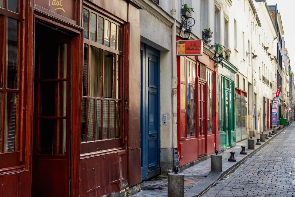 rue de Lappe- a Paris cobblestone street