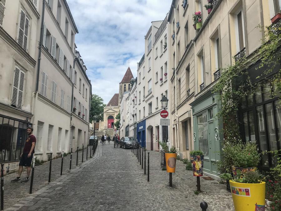 rue Saint-Blaise, Paris where the Velib bike was stolen