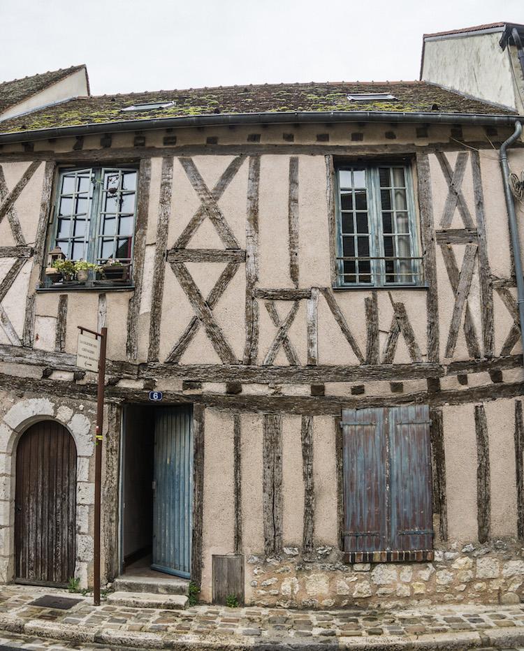half timbered house in Provins France