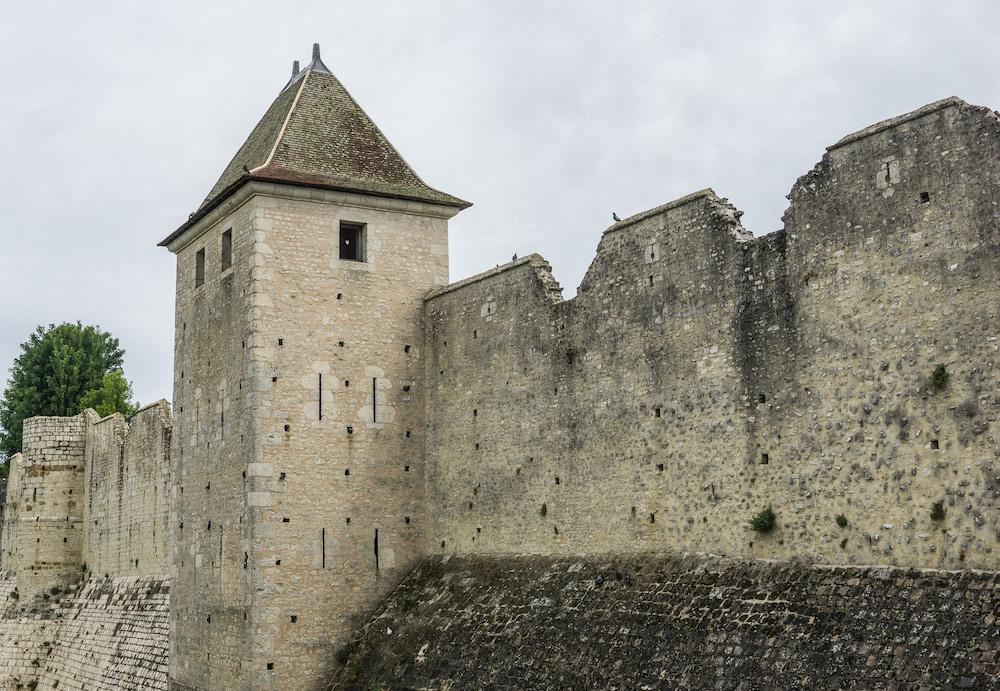 the ramparts in Provins France