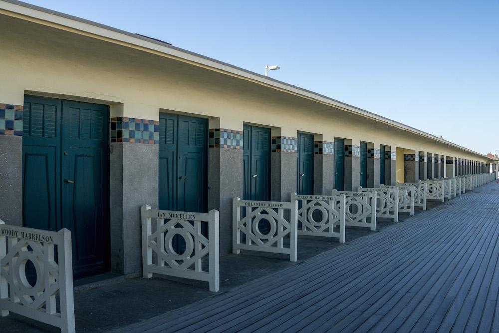 the Promenades des Planches in Deauville France