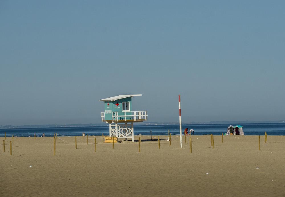 Life guard stand at Deauville France