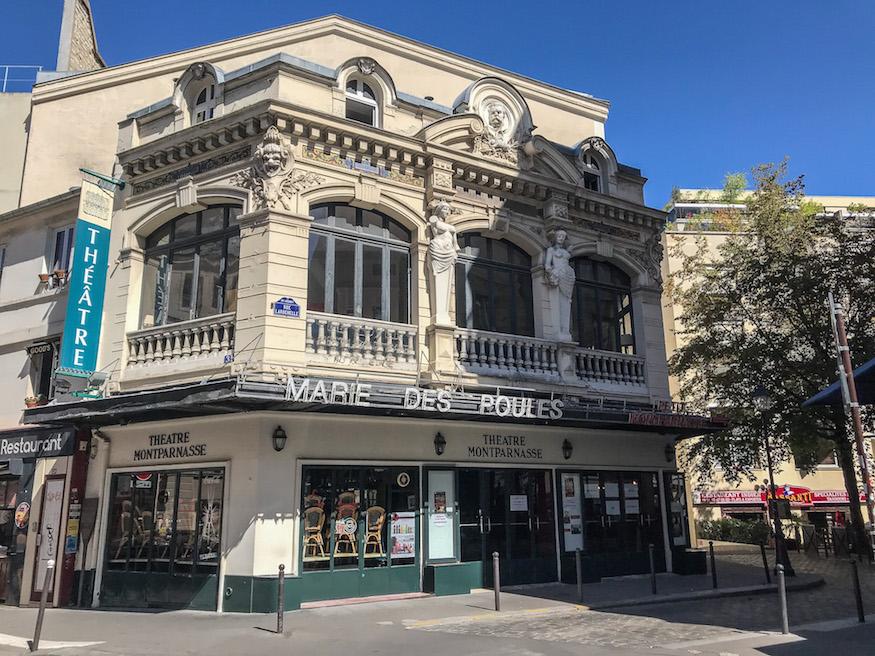 The Montparnasse Theatre in the 14th arrondissement of Paris