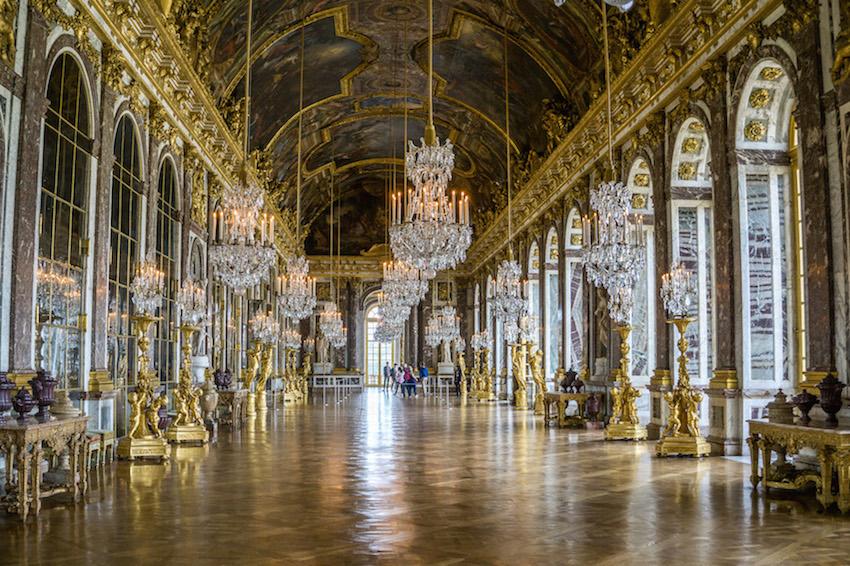 Paris in November at Versailles' Hall of Mirrors 