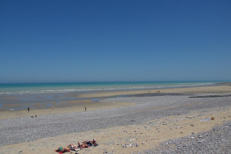 best beaches in France: Veules les roses