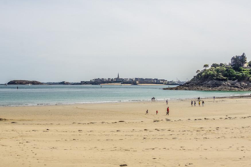 best beaches in France: Dinard France