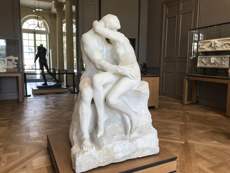 Museums in Paris: the Kiss by Rodin
