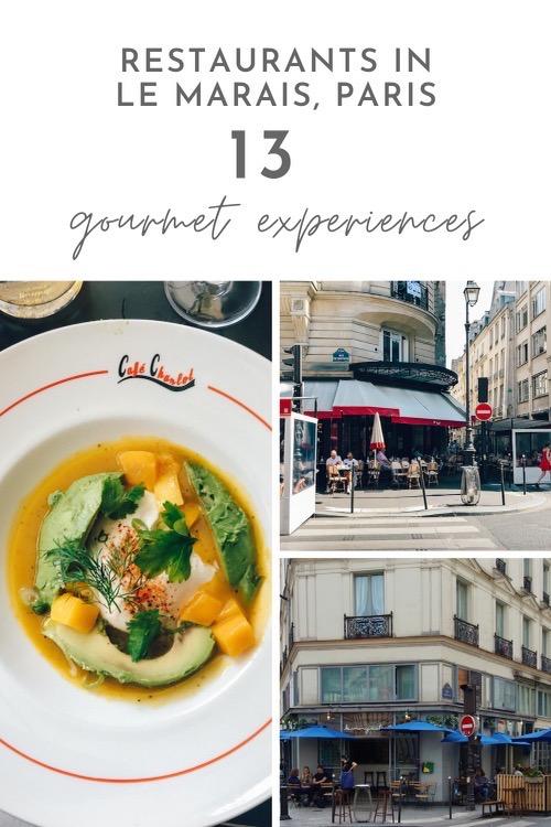 Le Marais - Restaurant & Salon de thé - Paris, rue Bourg-Tibourg