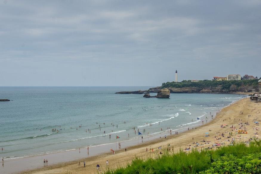 best beaches in France: Biarritz
