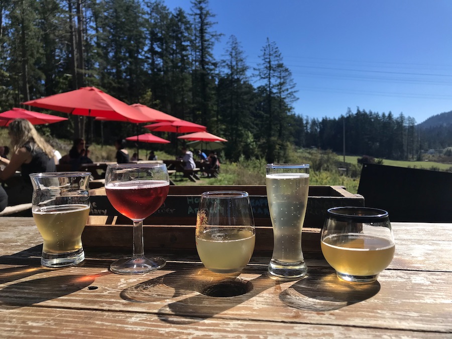 Salt Spring Island BC - try the local cider 