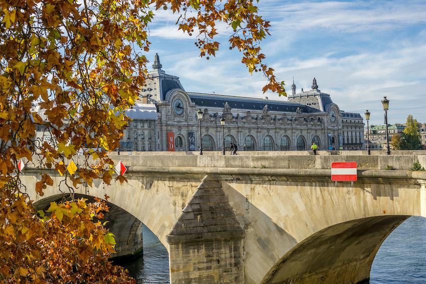 Paris in the fall - the Musee d'Orsay
