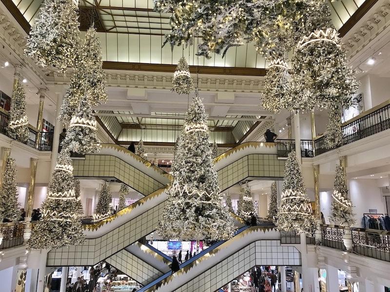 French Christmas traditions - le bon marche