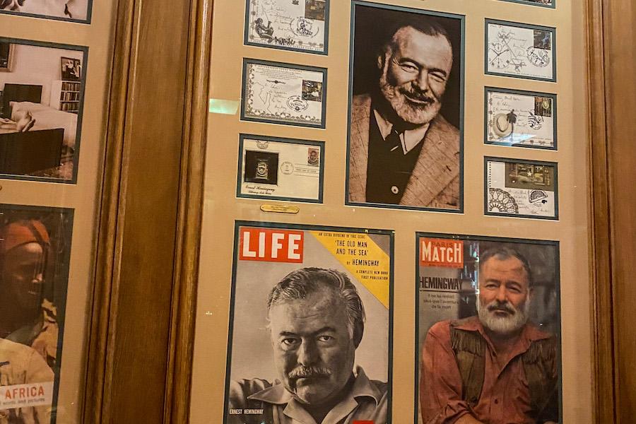 The Hemingway Bar - Hemingway magazine covers