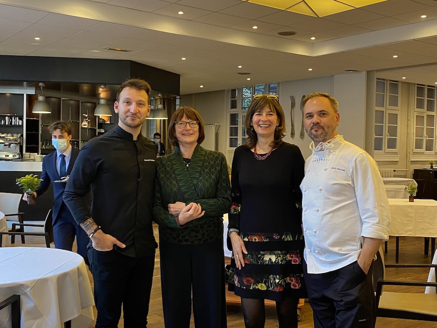 Meeting the chefs at Ferrandi Paris - 