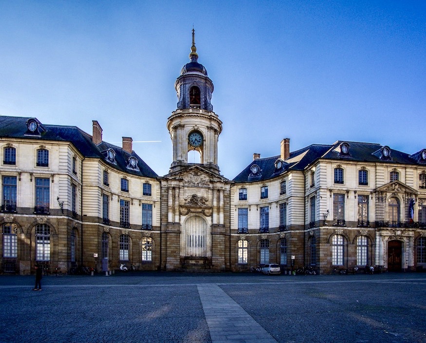 Brittany France - the capital Rennes 