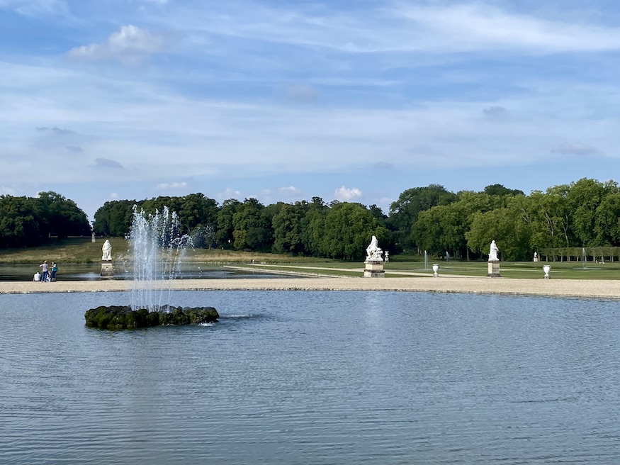 Gardens at Chateau de Chantilly