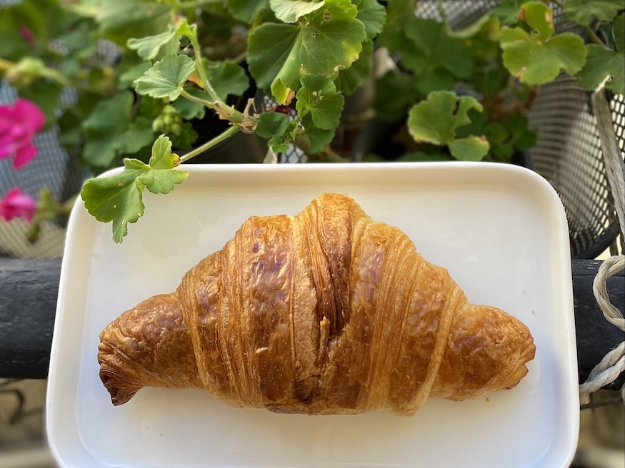 Best croissant in Paris at Utopie