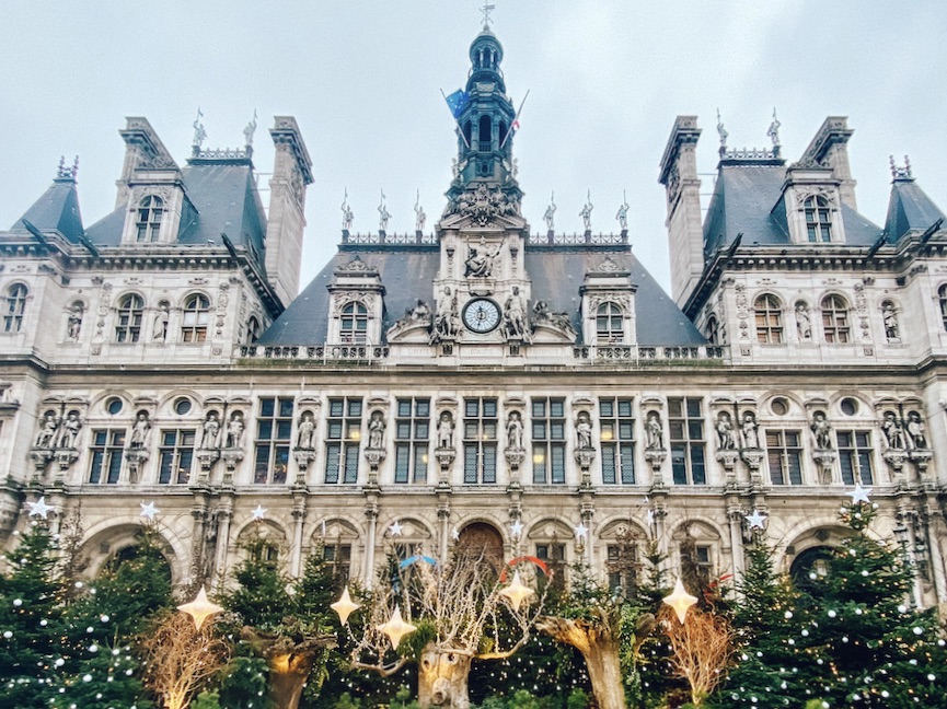 Paris Christmas markets  - Hotel de Ville 
