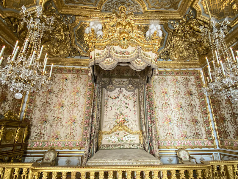 the Queen's bedchamber, Versailles Palace