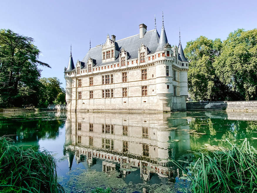 castles in the Loire Valley France - Azay le RIdeau