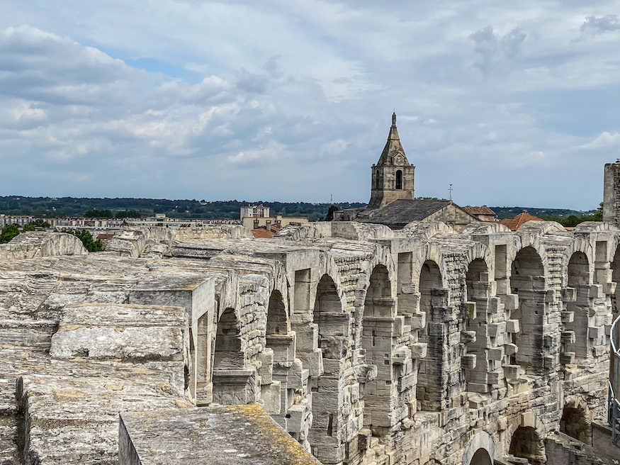 Things to do in Arles- see the amphitheatre