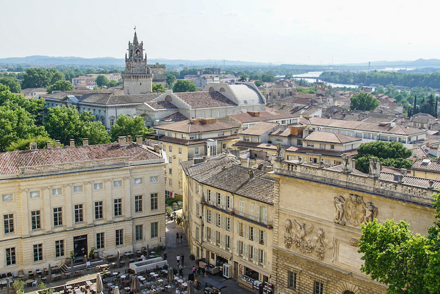 views over Avignon
