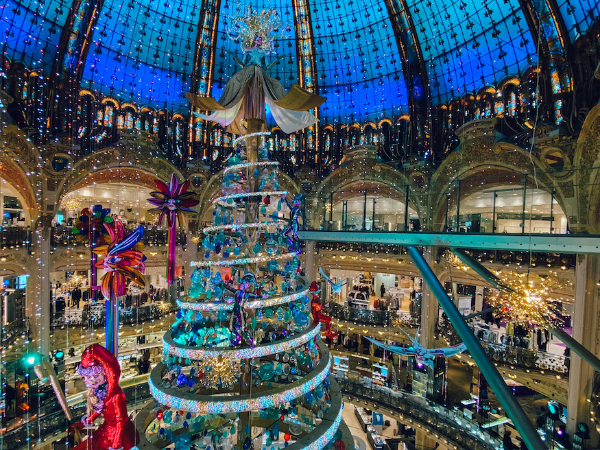 Christmas in Paris - Galeries Lafayette Tree 