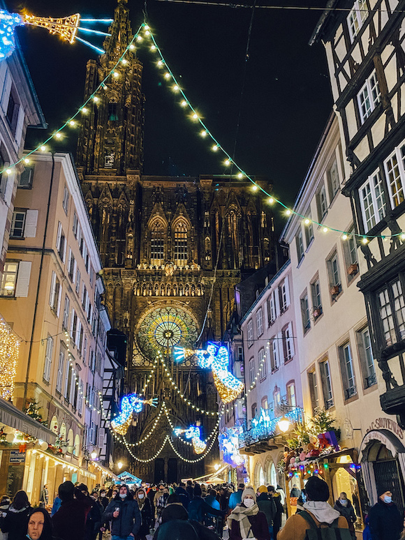 Strasbourg Christmas Market  - illuminations 