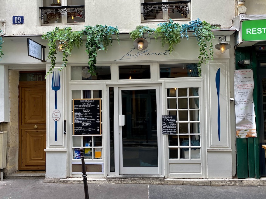 restaurants in le Marais 