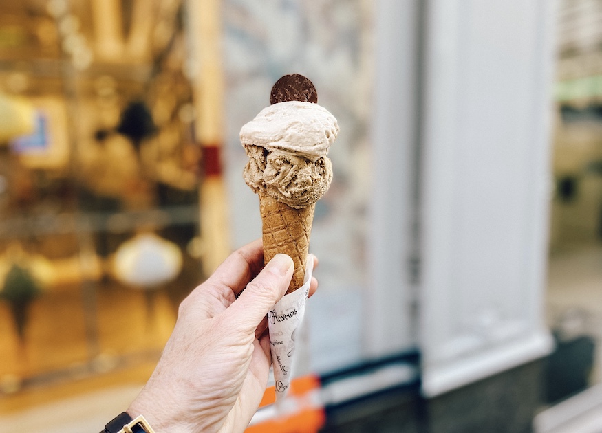 Paris in June - eat ice cream