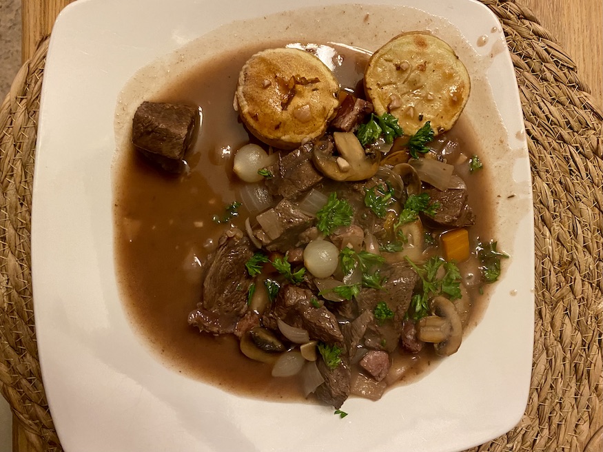 things to eat in France - Boeuf Bourguignon